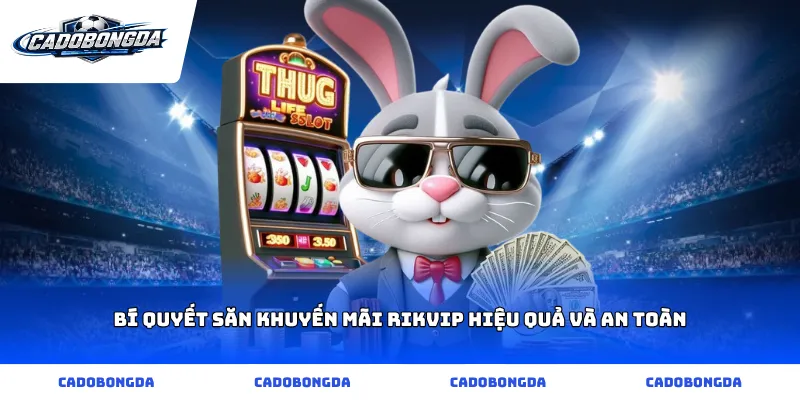 Bí quyết săn khuyến mãi rikvip hiệu quả và an toàn