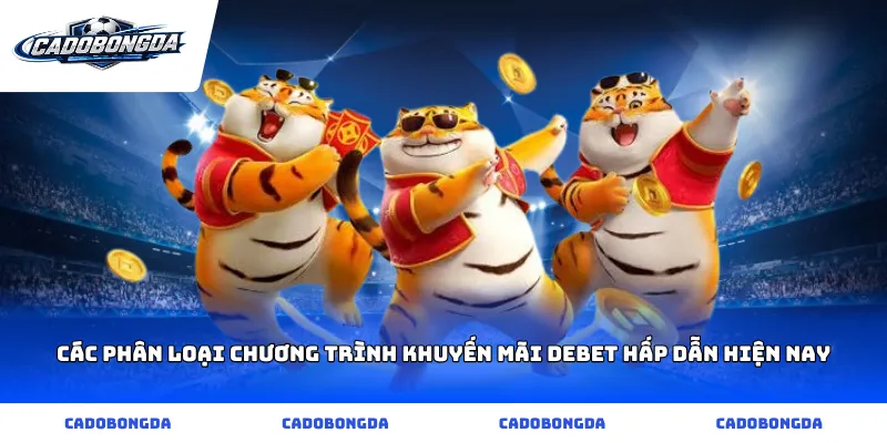 Các phân loại chương trình khuyến mãi debet hấp dẫn hiện nay