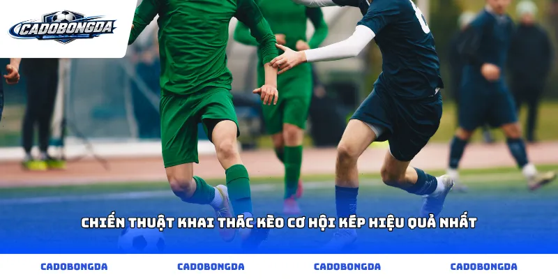 Chiến thuật khai thác kèo cơ hội kép hiệu quả nhất