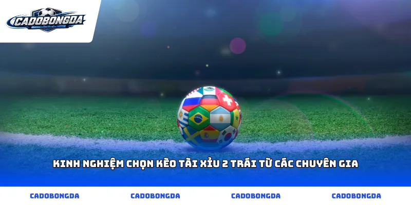 Kinh nghiệm chọn kèo tài xỉu 2 trái từ các chuyên gia