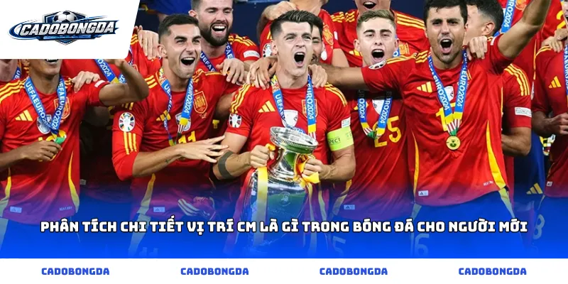 Phân tích chi tiết vị trí cm là gì trong bóng đá cho người mới
