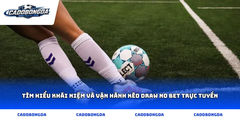 Tìm hiểu khái niệm và vận hành kèo draw no bet trực tuyến