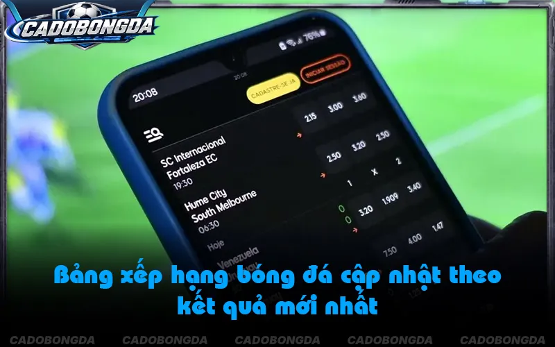 Kiểm tra thời gian cập nhật BXH trước khi theo dõi