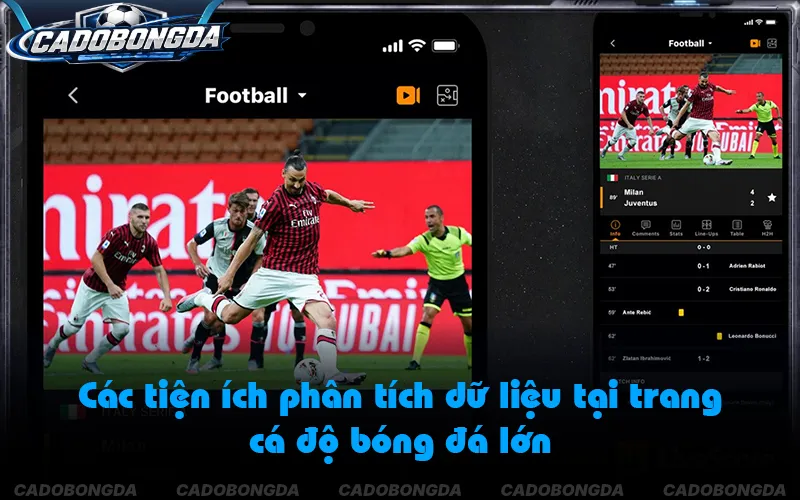Dịch vụ cập nhật kết quả Livescore trang cá độ bóng đá