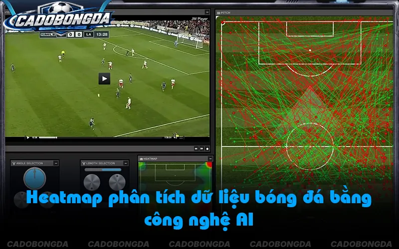 Tích hợp công nghệ AI phân tích chỉ số xG và mật độ di chuyển