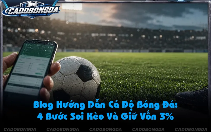 hướng dẫn cá độ bóng đá giữ vốn